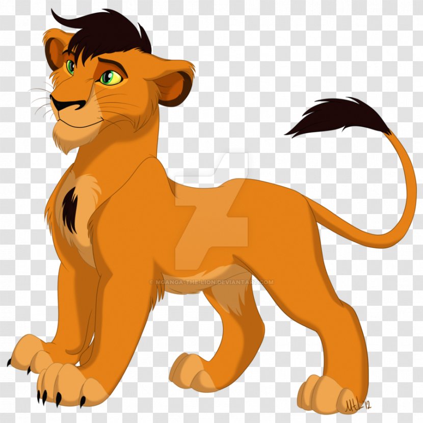 Lion Mufasa Nuka Zira Simba - Big Cats Transparent PNG