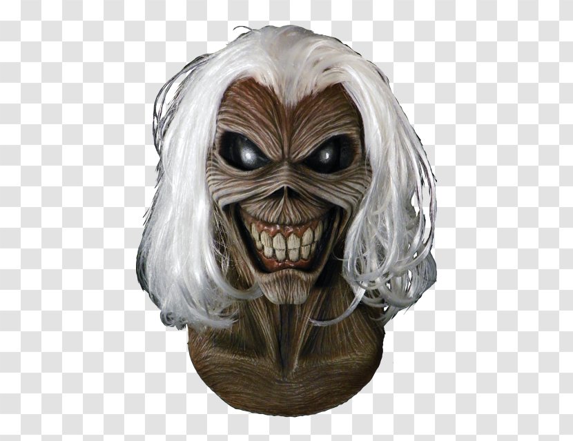 Adult's Iron Maiden Piece Of Mind Mask Killers - Fictional Character Transparent PNG