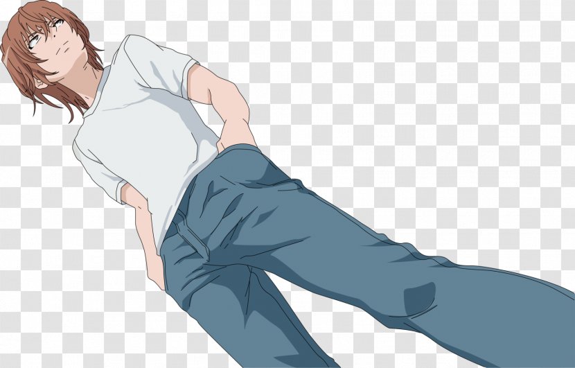 Mikoto Misaka Kamijou Touma Accelerator A Certain Scientific Railgun - Cartoon - Frame Transparent PNG