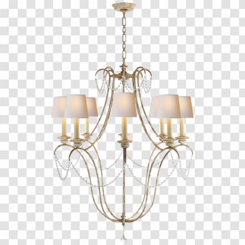 Capitol Lighting Chandelier Visual Comfort - Brass Transparent PNG