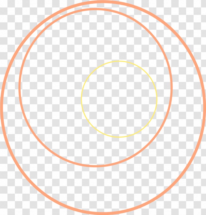 Circle Area Angle Yellow - Orange Line Transparent PNG