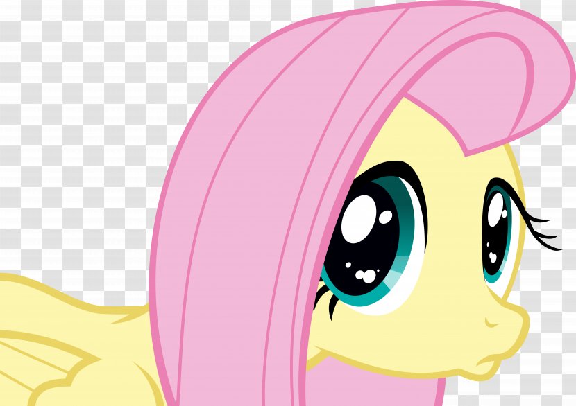 Fluttershy My Little Pony: Friendship Is Magic - Silhouette - Season 4 Pinkie Pie RarityMy Pony Transparent PNG