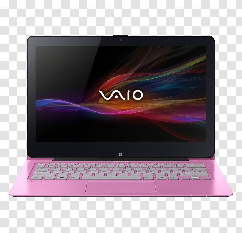 Laptop Vaio Intel Core I5 Touchscreen - Magenta Transparent PNG