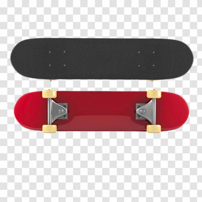 Skateboarding Stock Photography Kick Scooter - Skateboard - Red Transparent PNG
