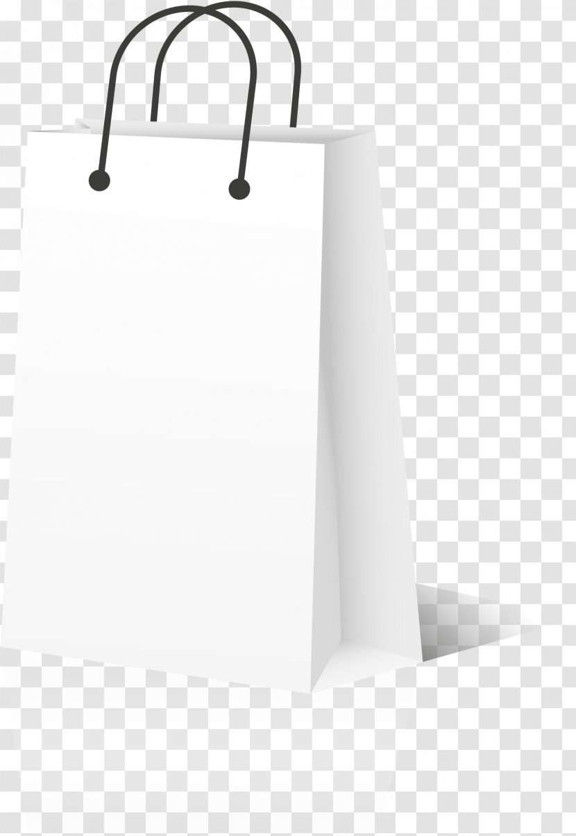 Paper Bag Shopping - Vector White Transparent PNG