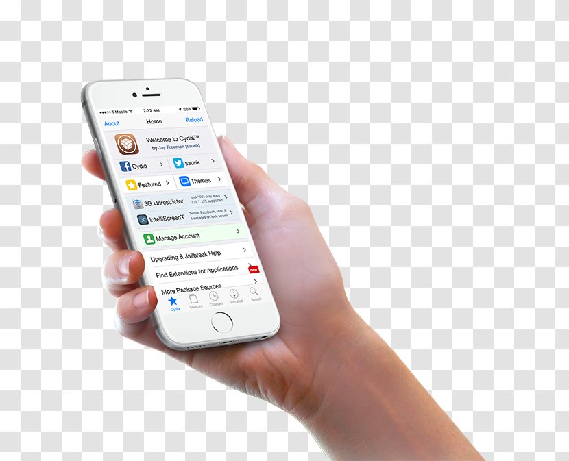 Cydia IOS Jailbreaking IPhone - Telephony - Iphone Transparent PNG