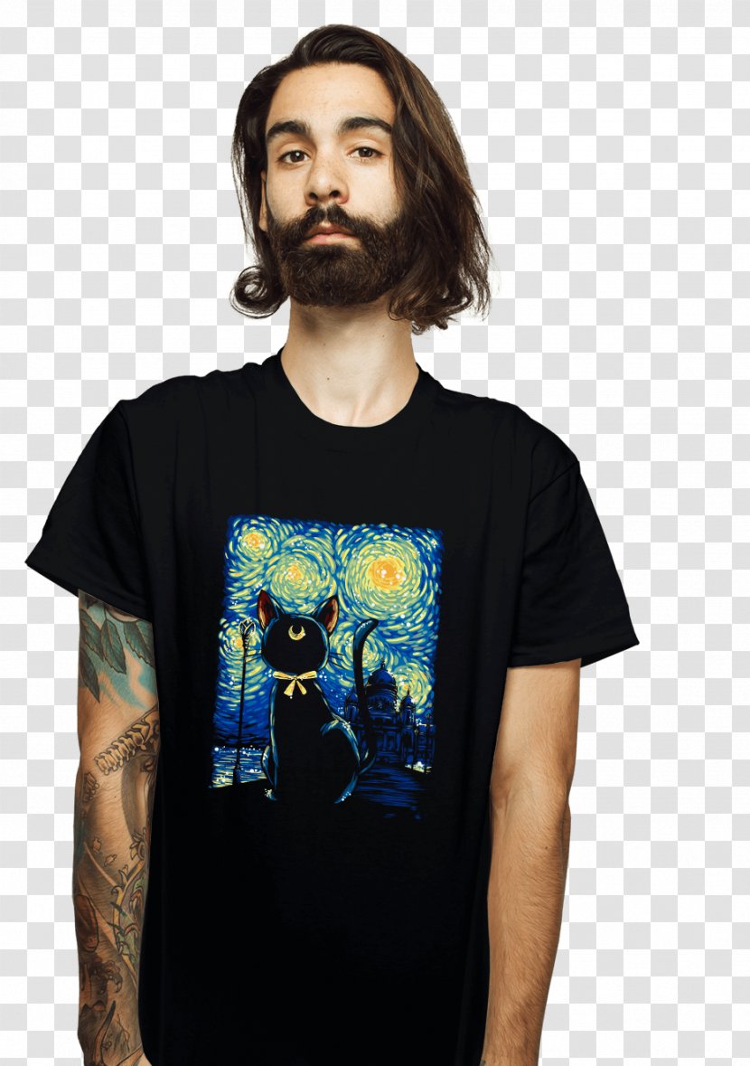Printed T-shirt ShirtPunch Clothing - Neck - Model Transparent PNG