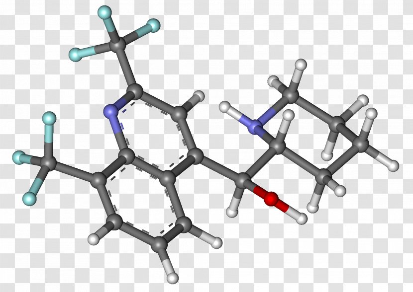 Ibuprofen Molecule Ball-and-stick Model Mefloquine Dexketoprofen - Stick Transparent PNG