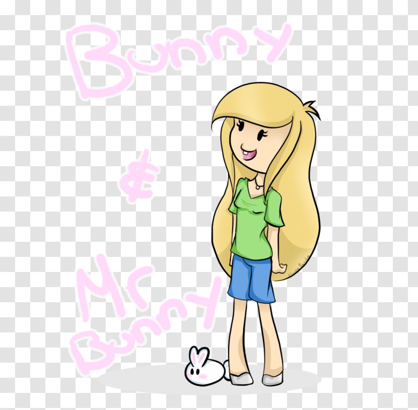 Thumb Homo Sapiens Human Behavior Hair Color - Cartoon - Bunny Princess Transparent PNG