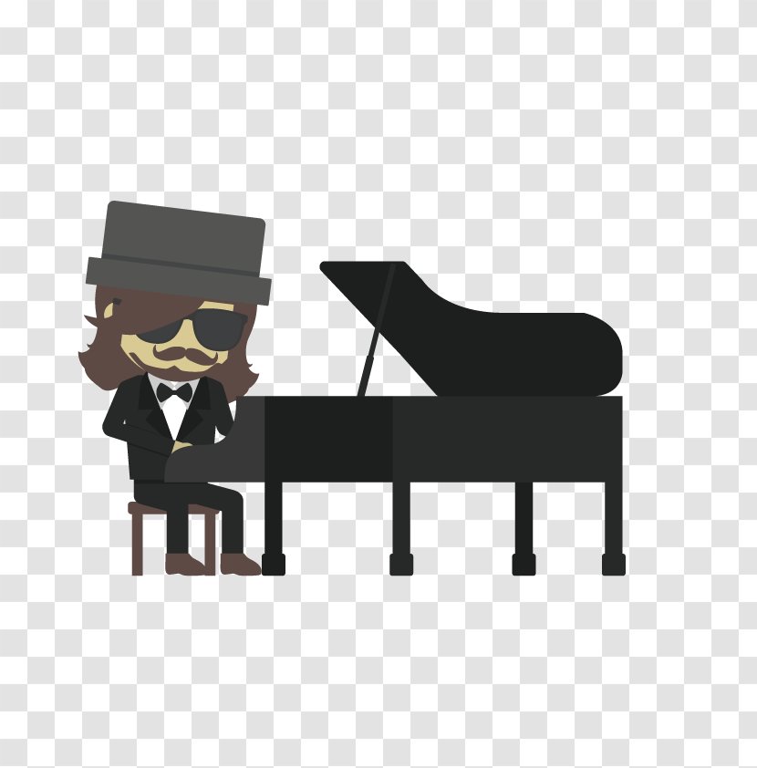 Musician Musical Instrument Ensemble Illustration - Cartoon - Vector Piano Transparent PNG