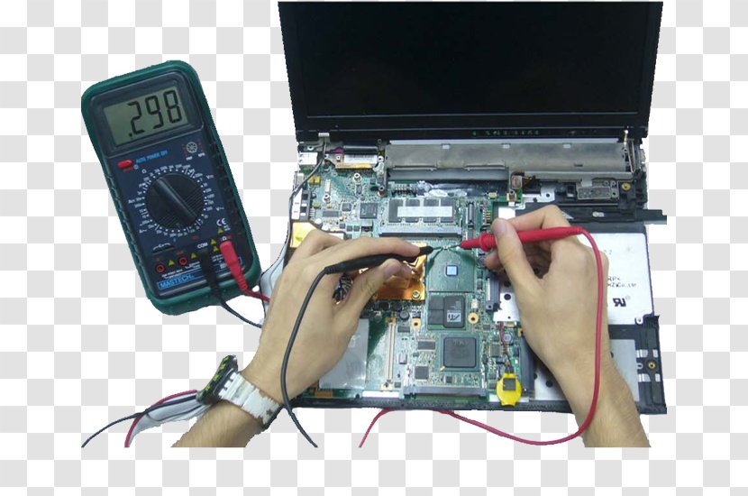 Laptop Repairing Training Dell Hewlett-Packard Computer Repair Technician - Microcontroller Transparent PNG