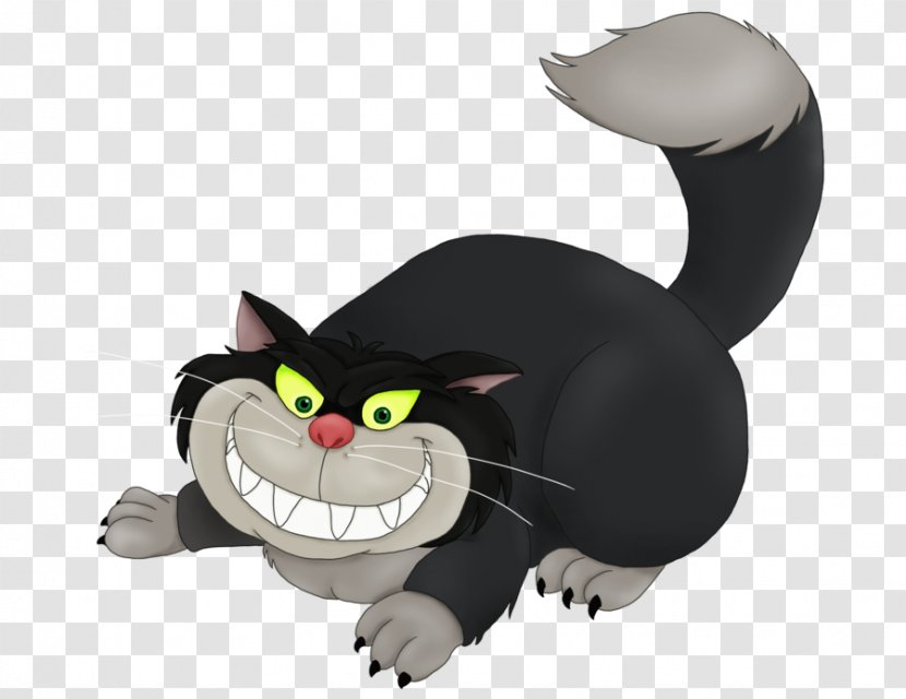 Cheshire Cat Lucifer Jaq Mouse - Plush - Villain Clipart Transparent PNG