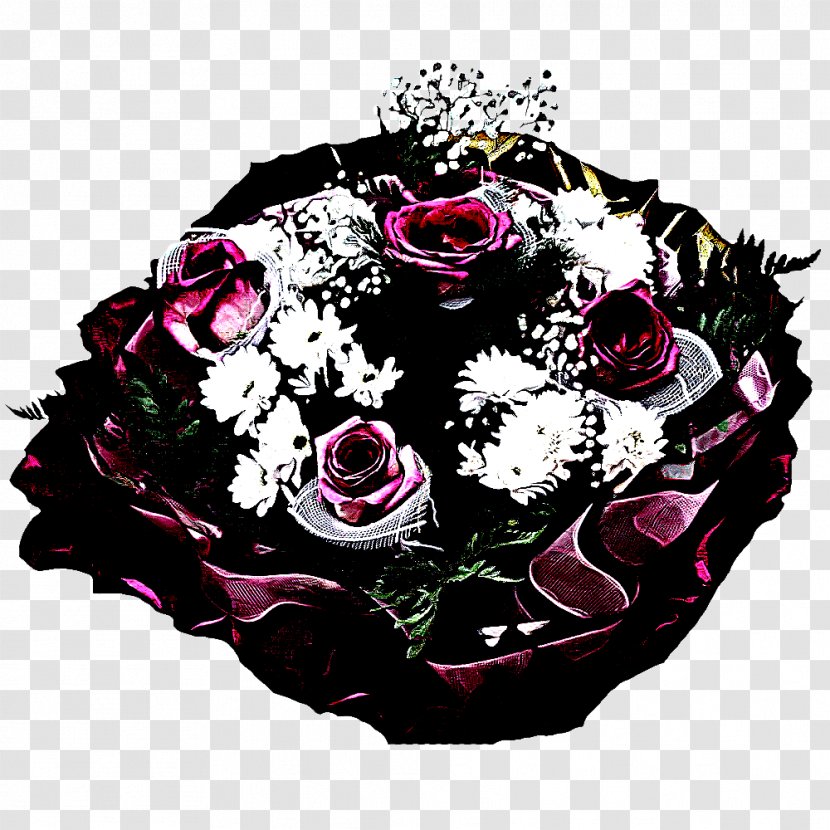 Garden Roses - Cut Flowers - Rose Family Magenta Transparent PNG