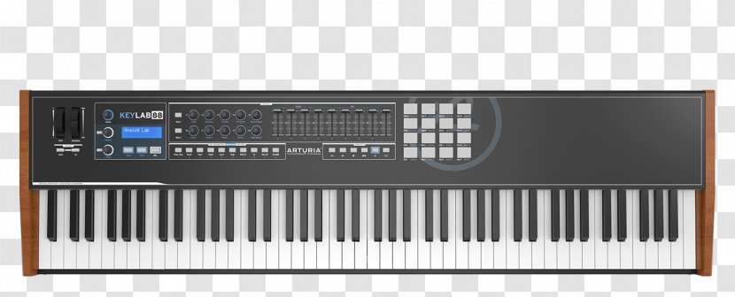 Arturia KeyLab 88 BE MiniLab MKII MIDI Keyboard - Electronic - Keylab 49 Transparent PNG