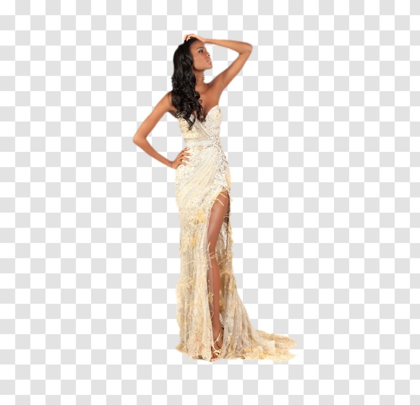 Miss Universe 2011 Angola USA 1994 Gown - Model Transparent PNG