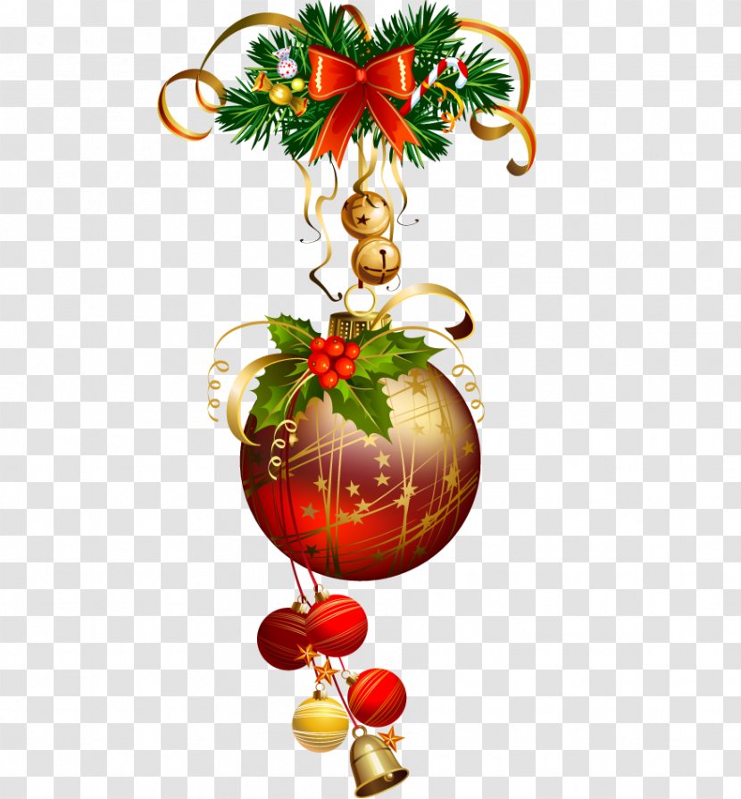 Ded Moroz Christmas Tree Ornament Illustration - Flowering Plant - Creative Holiday Transparent PNG