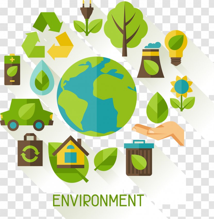 Environment Pollution Ecology Illustration - Scalable Vector Graphics - Calls For Protection Of The Global Elements Transparent PNG