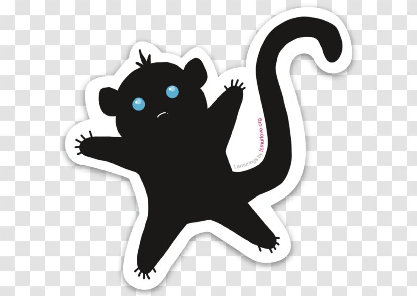 Lemurs Cat Madagascar Sticker Clip Art - Wildlife Transparent PNG