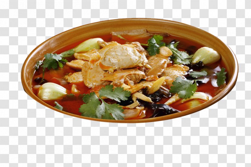 Red Curry Mussel Clam Bacon Meat - Dish - Delicious Stew Transparent PNG