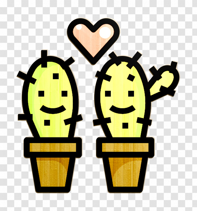 Cactus Icon Wedding Icon Transparent PNG