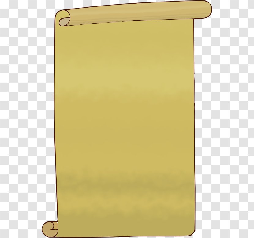 Scroll Paper Parchment Clip Art Transparent PNG