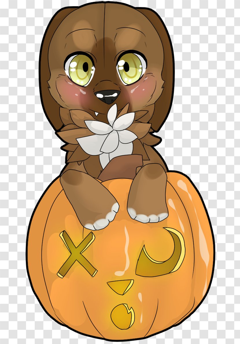 Whiskers Cat Pumpkin Clip Art Transparent PNG