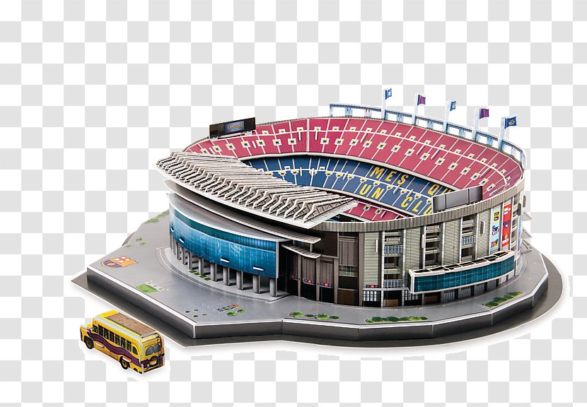 Camp Nou FC Barcelona Puzz 3D Jigsaw Puzzles Santiago Bernabéu Stadium - Sport Venue Transparent PNG