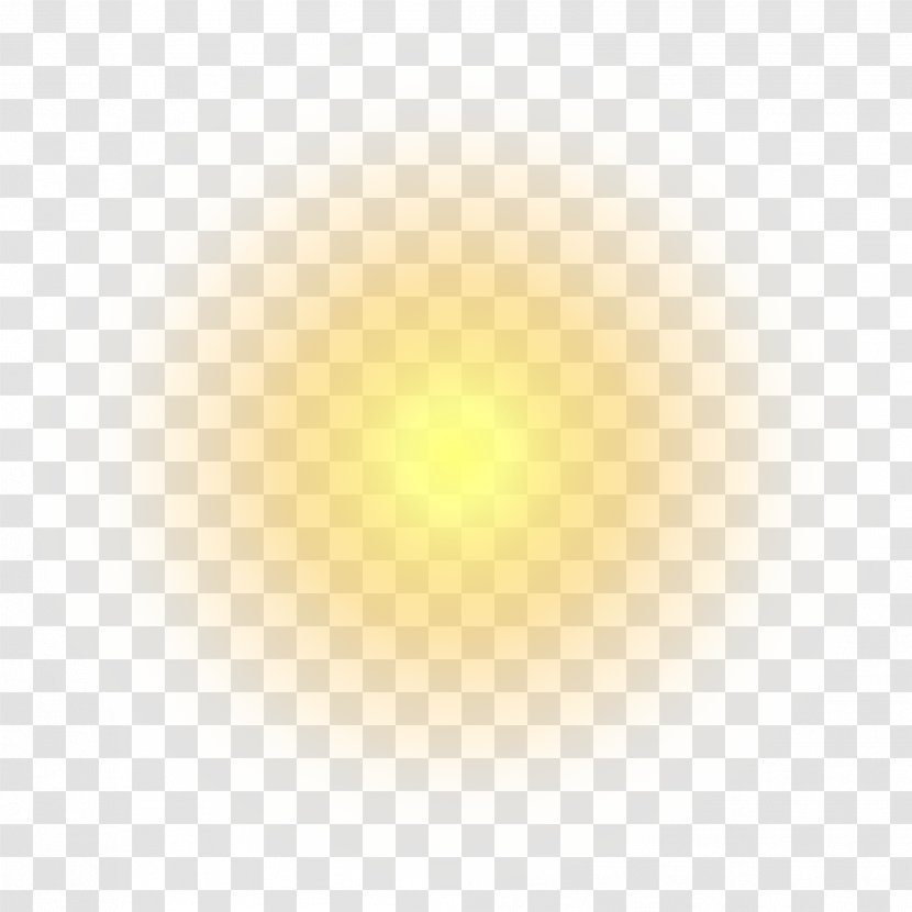 Sunlight Clip Art - User Interface - Yellow Faint Light Halo Transparent PNG