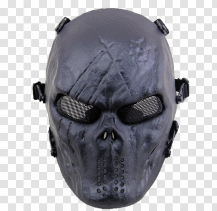 Airsoft Mask Military Camouflage Tactics Transparent PNG