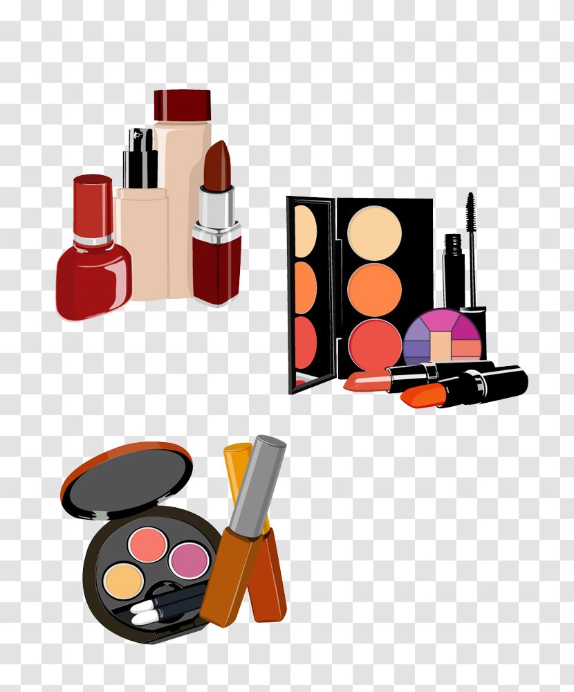 Cosmetics Lipstick Makeup Brush Eyelash - Nail Polish Transparent PNG
