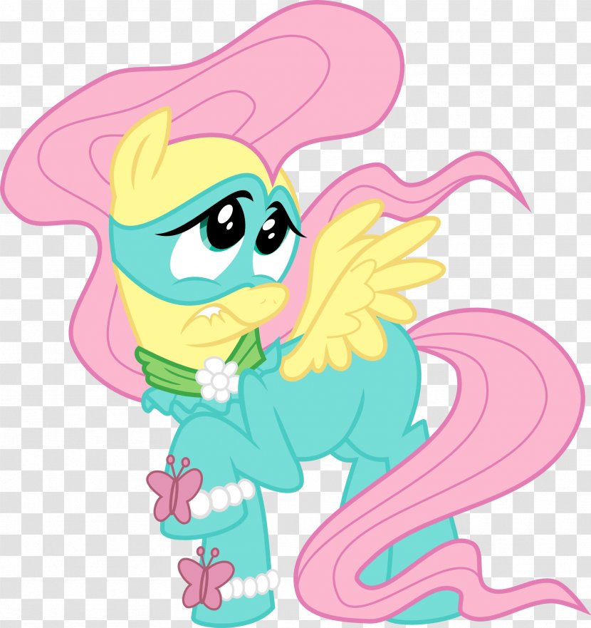 Pony Fluttershy Twilight Sparkle Pinkie Pie Rarity - Watercolor - Fluttered Transparent PNG