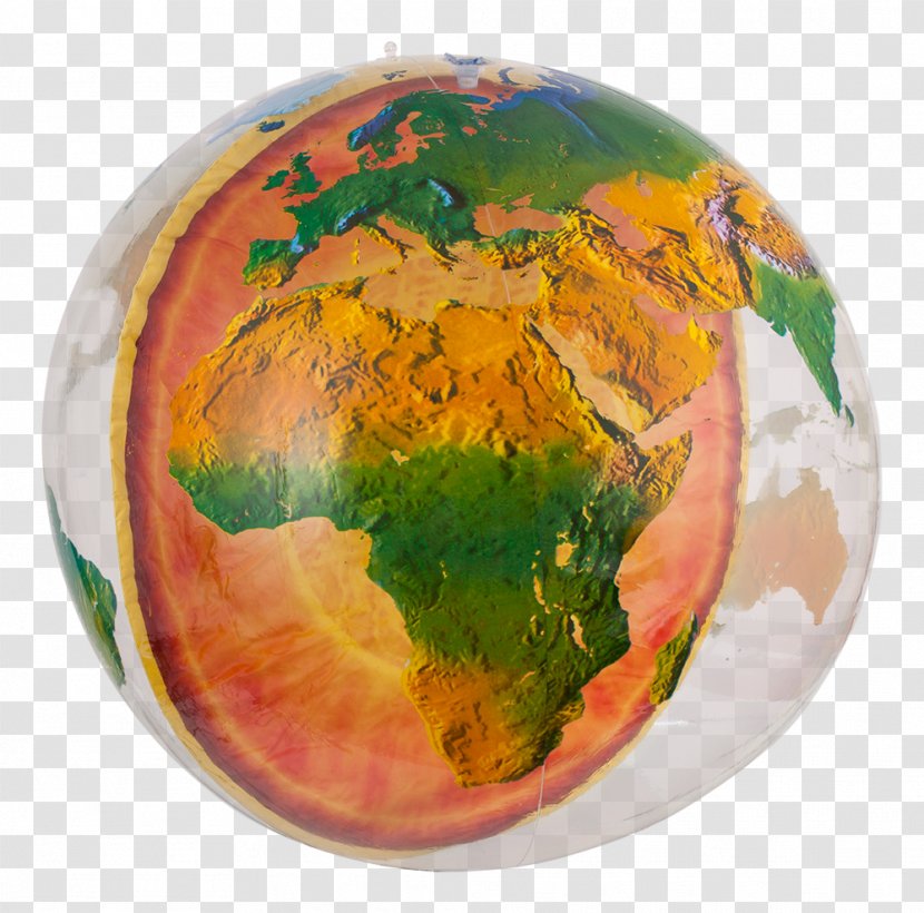 Globe Inflatable Beach Ball Earth - Toy - Coolers Transparent PNG
