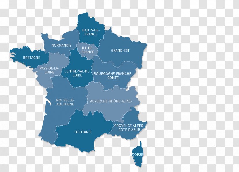 France Map Royalty-free Stock Photography Transparent PNG