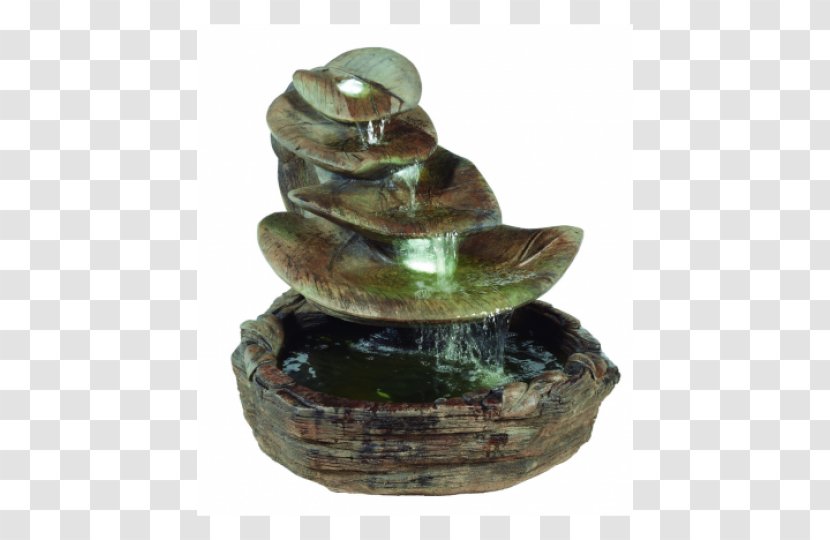 Water Feature Fountain Garden Cascade Leaf - Nature - Stone Transparent PNG