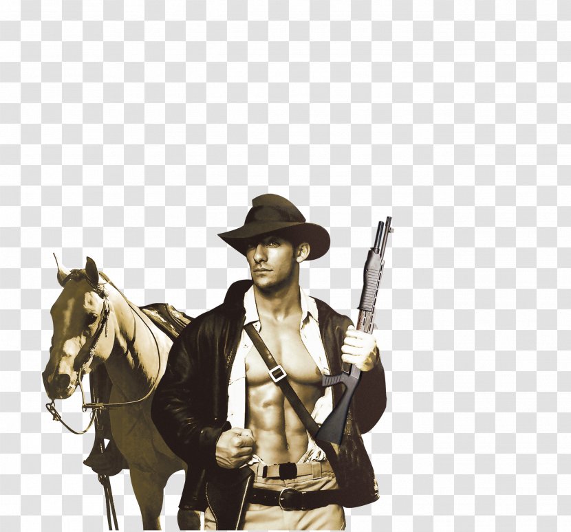 Download Computer File - Horse Tack - Gun Man Transparent PNG