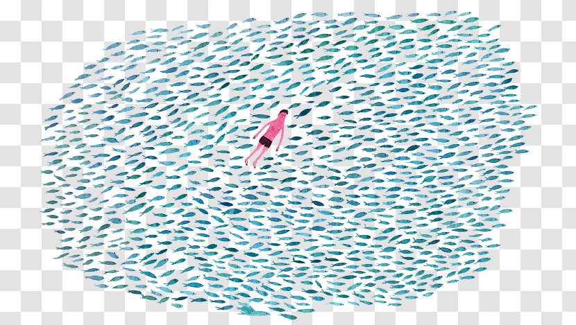 Illustrator Paper Drawing Creative Work Illustration - Idea - Fish Boy Transparent PNG