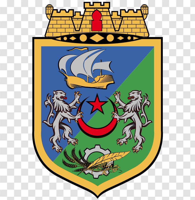 Coat Of Arms Algiers Baraki Stadium Alger Centre - Cic - City Transparent PNG