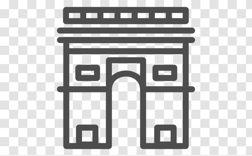 Arc De Triomphe - Rectangle - Text Transparent PNG