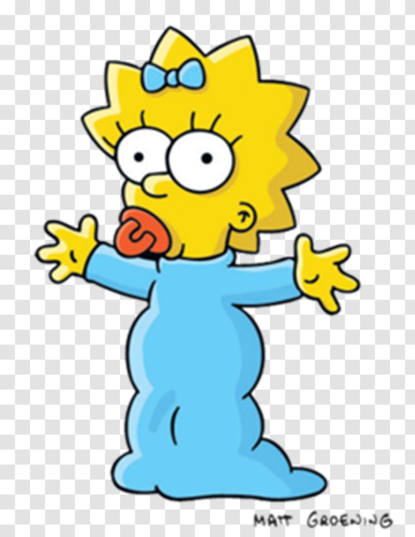 Maggie Simpson Marge Bart Homer Lisa - Family - Homero Transparent PNG