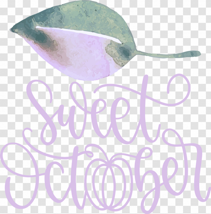 Sweet October October Fall Transparent PNG