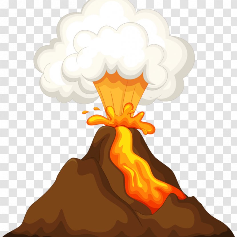 Volcano Clip Art Image Lava - Magma - Version Clipart Transparent PNG