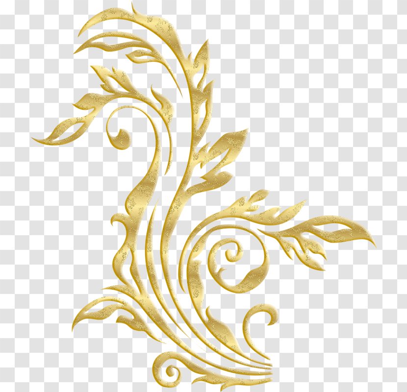 Spirals - Gold - Photoscape Transparent PNG