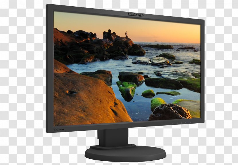 Computer Monitors LED-backlit LCD Liquid-crystal Display Planar Systems Touchscreen - Screen - Upscale Transparent PNG