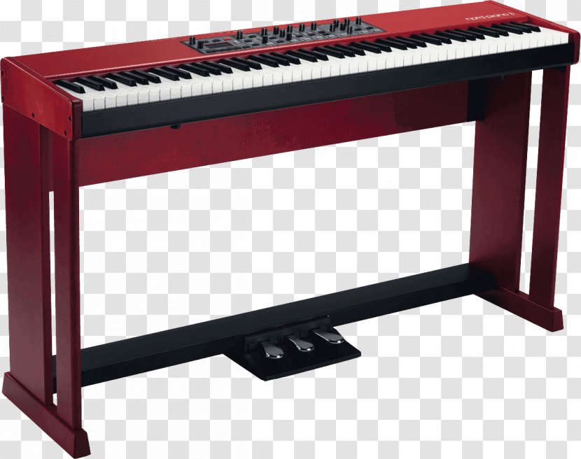 Nord Stage Lead Piano Keyboard - Flower Transparent PNG