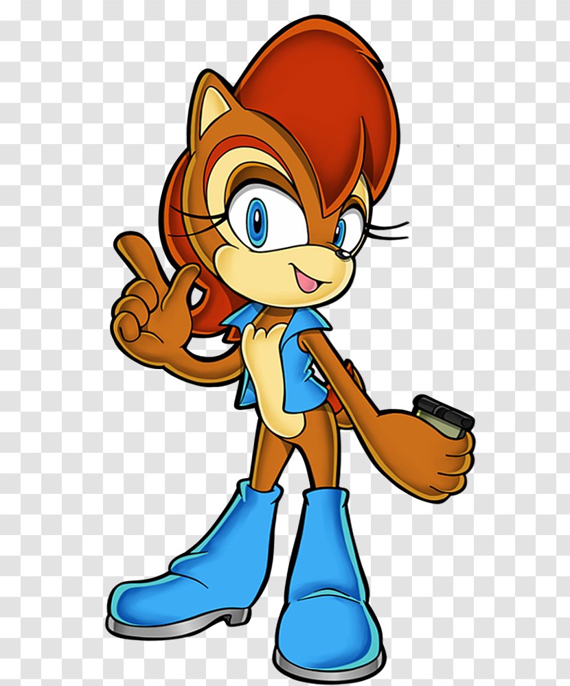 Sonic Adventure 2 Advance 3 Princess Sally Acorn Tails - Area Transparent PNG