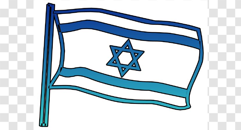 Flag Of Israel Clip Art - Rectangle - Israeli Cliparts Transparent PNG