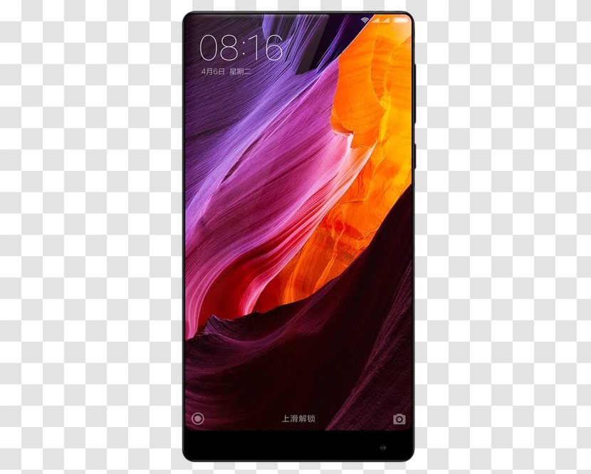 Xiaomi Mi Mix Smartphone Bezel-less 6.4 Inch,android 6.0,snapdragon 4G Telephone Transparent PNG