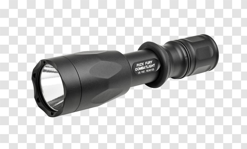 Flashlight SureFire P2X Fury P2ZX - Lumen - Sure Fire Flashlights Transparent PNG