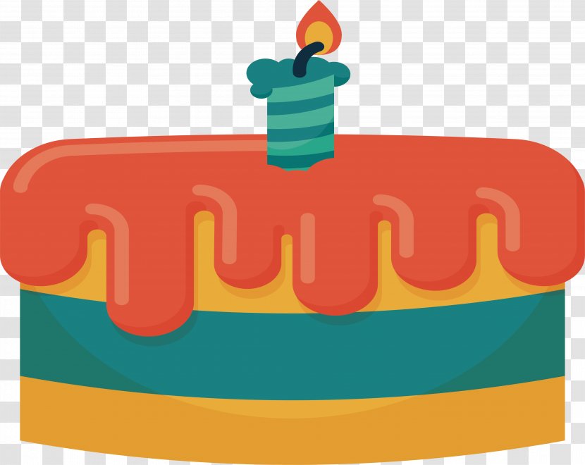 Candle The Cake - Silhouette - Cartoon Transparent PNG