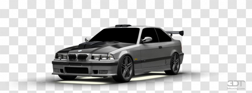 BMW 3 Series (E36) Car Motor Vehicle License Plates - Compact - Bmw E36 Transparent PNG